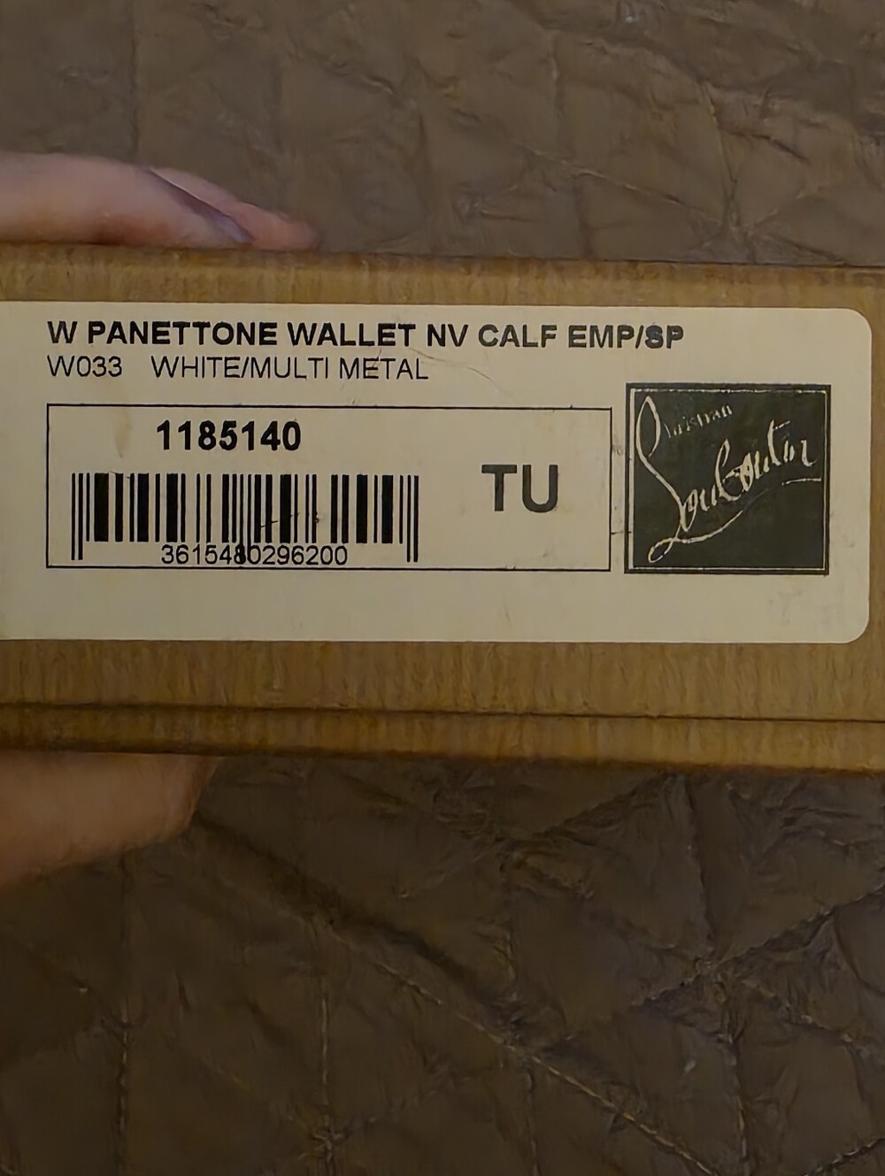Christian Louboutin Panettone wallet / Full INCLUSION/ New - Picture 10 of 11